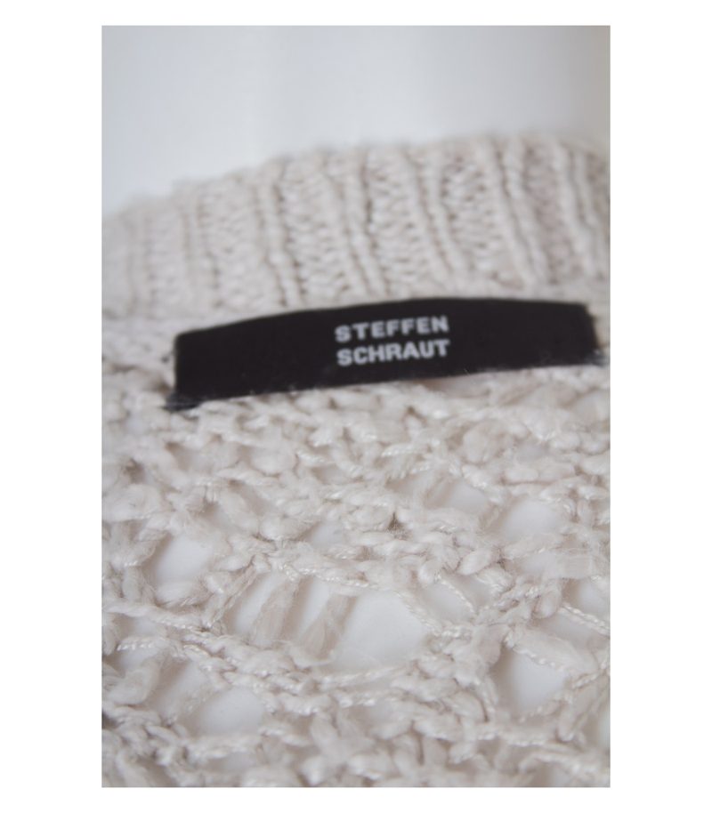 STEFFEN SCHRAUT Damen Strickjacke Gr. DE 36 Grau – Foto 5