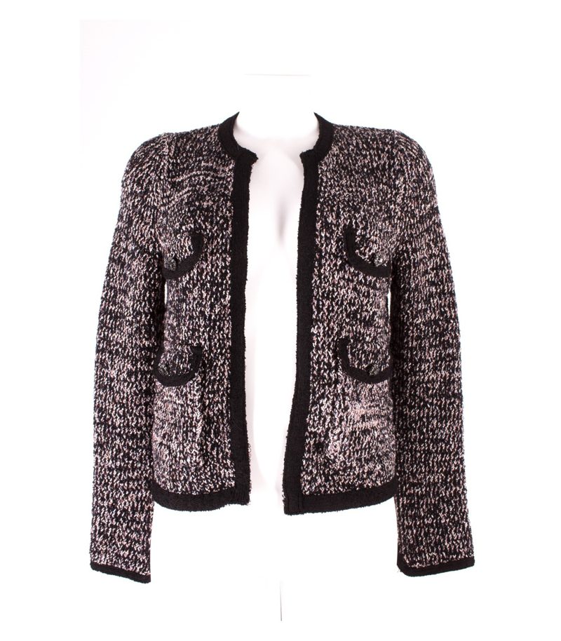 ZARA Damen Strickjacke Cardigan Gr. S KNIT Baumwolle Strick – Foto 1