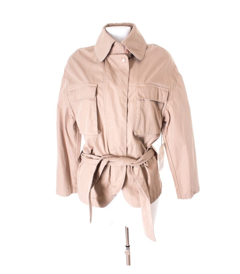 Damen Jacke Gr. S Beige Wolle – Foto 1