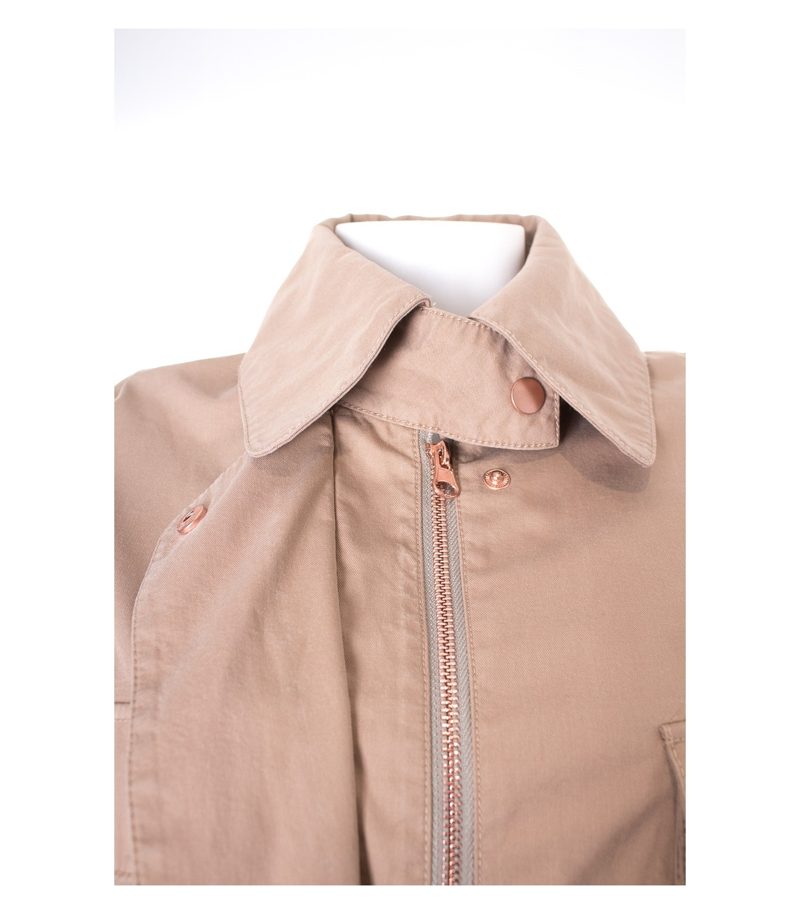 Damen Jacke Gr. S Beige Wolle – Foto 3