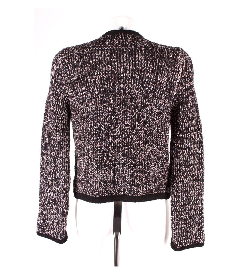 ZARA Damen Strickjacke Cardigan Gr. S KNIT Baumwolle Strick – Foto 3