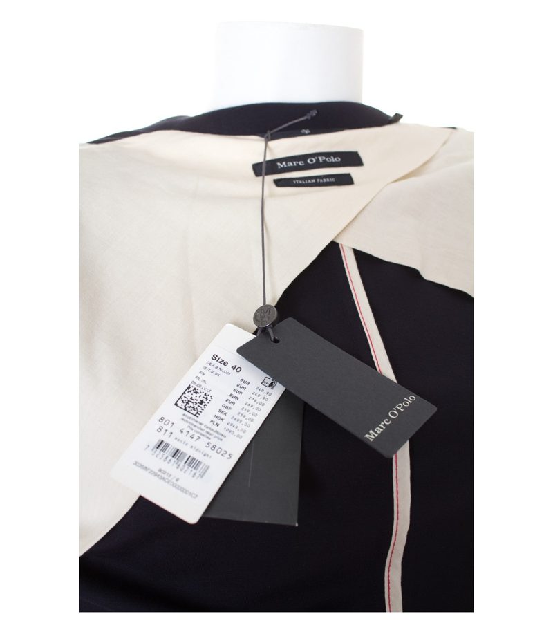 Marc O'Polo Damen Blazer Gr. DE 40 Blau Neu – Foto 5