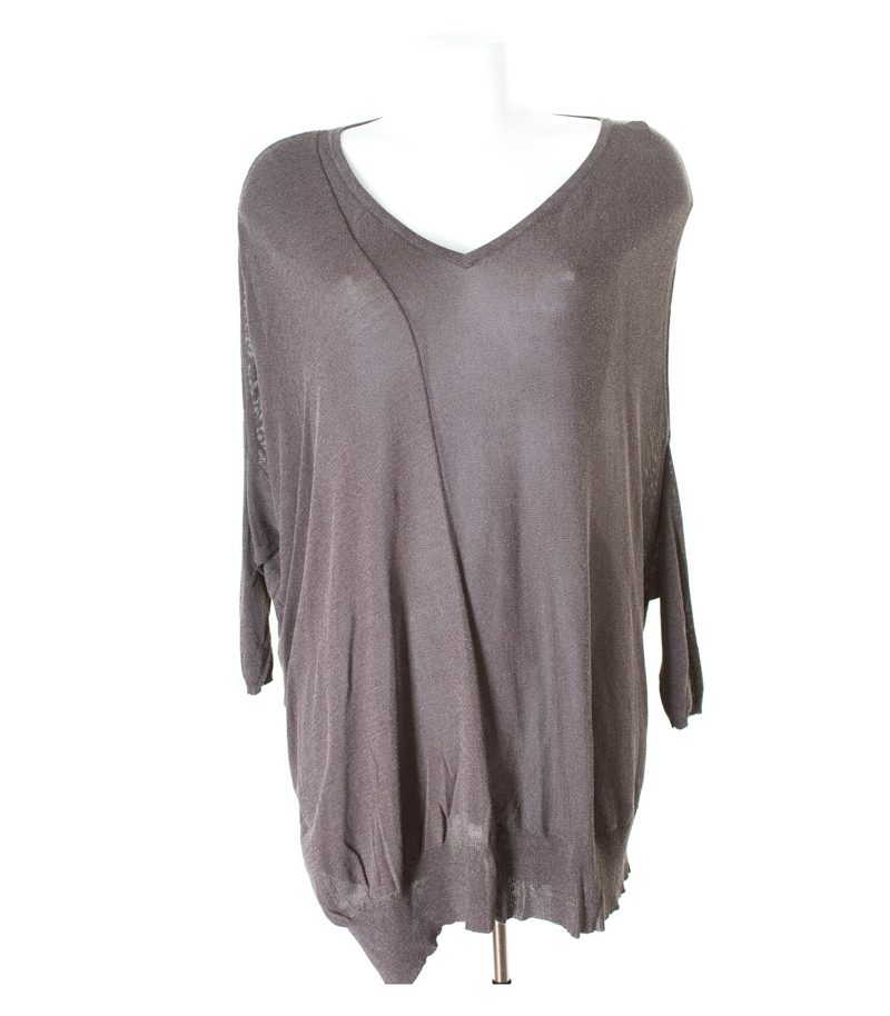 Damen Pullover Gr. S/M Beigegrau – Foto 1
