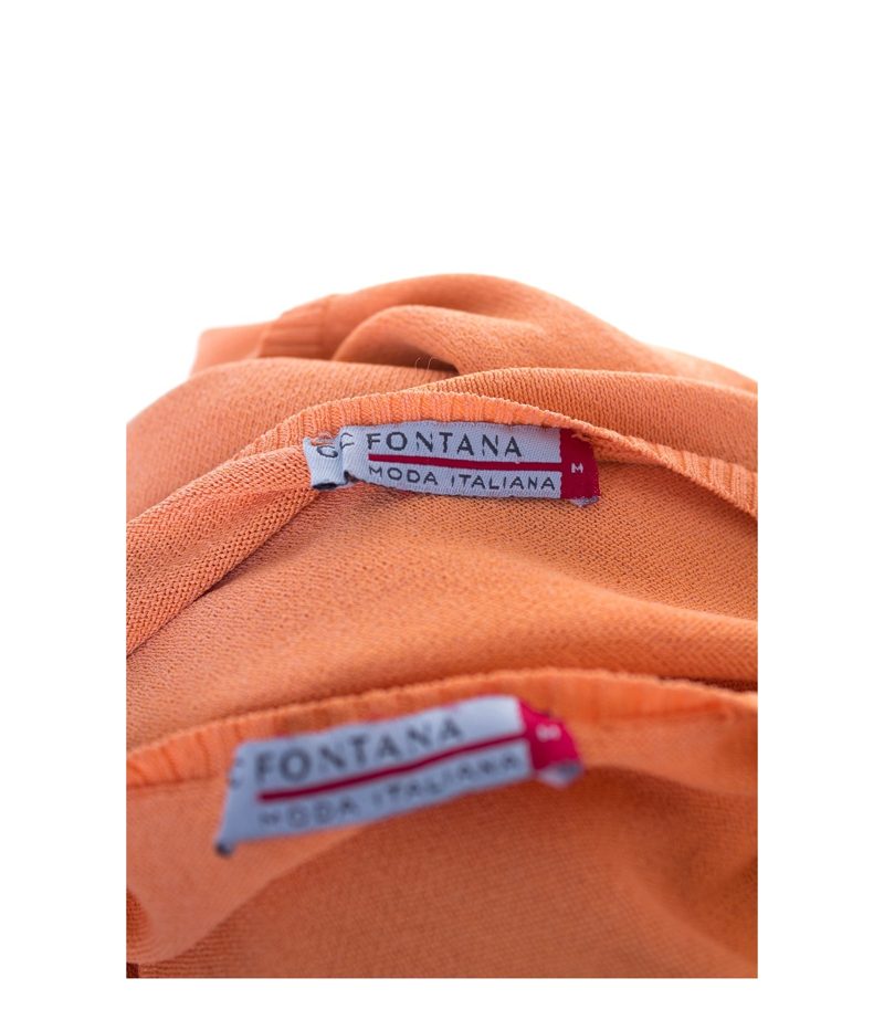 GC FONTANA Damen Strickjacke + Top Twinset Gr. M in Pastelgelb – Foto 4