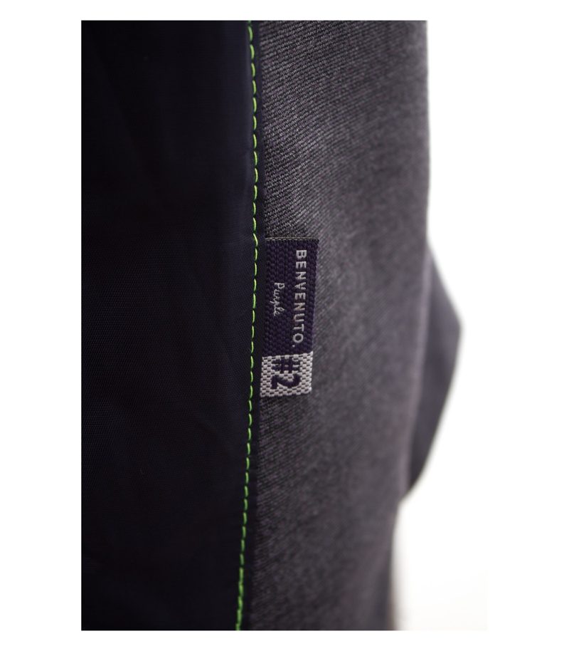 BENVENUTO Herren Anzug Sneaker Gr. DE 44 Grau – Foto 6