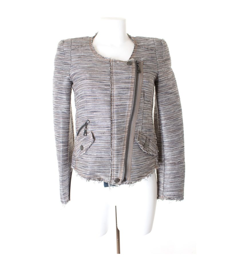 SET Damen Blazer Gr. DE 36 Mehrfarbig Baumwolle – Foto 1