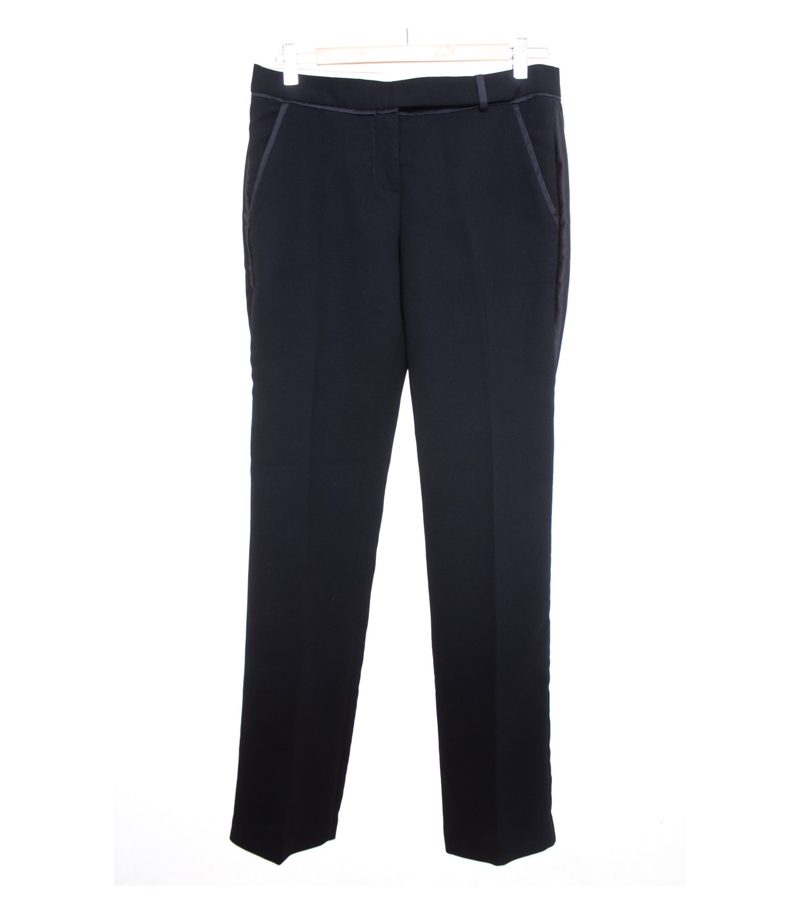 BY MALENE BIRGER Damen Hose Gr. DE 34 Schwarz – Foto 1