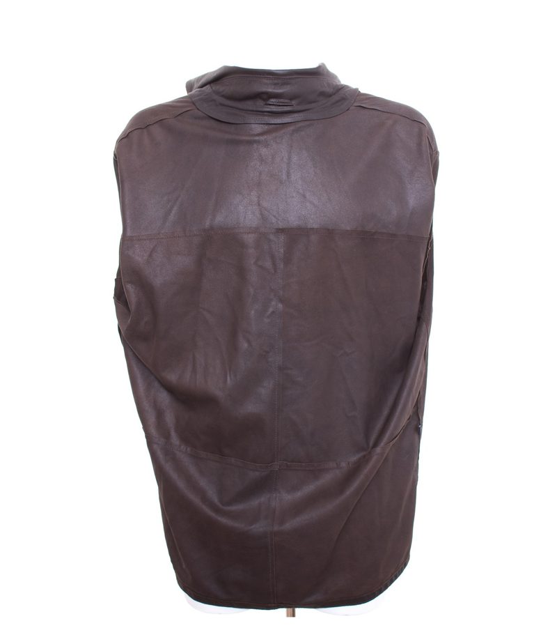 ROBERT DENIL Herren Lederjacke Gr. DE 54 Braun – Foto 4