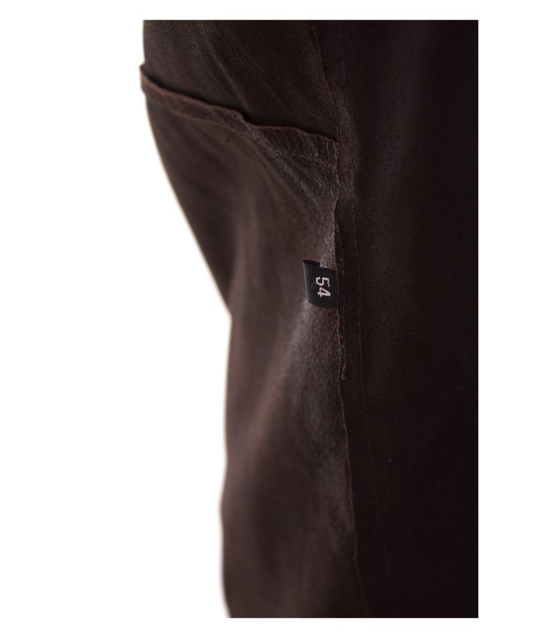 ROBERT DENIL Herren Lederjacke Gr. DE 54 Braun – Foto 5