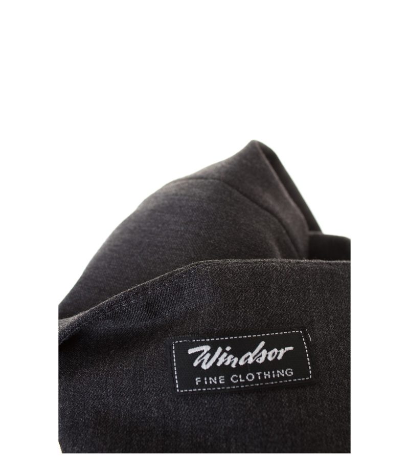 Windsor FINE CLOTHING Damen Rock Gr. DE 38 Grau Wolle – Foto 3