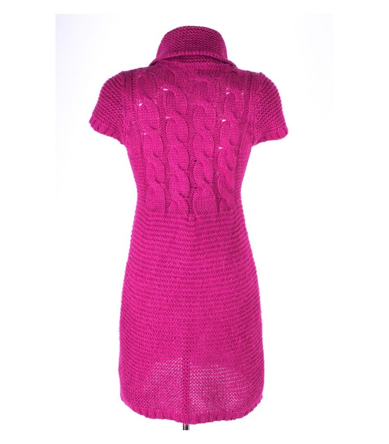 HALLHUBER Damen Kleid Gr. M Mohair-Wolle Strickkleid Knit – Foto 3