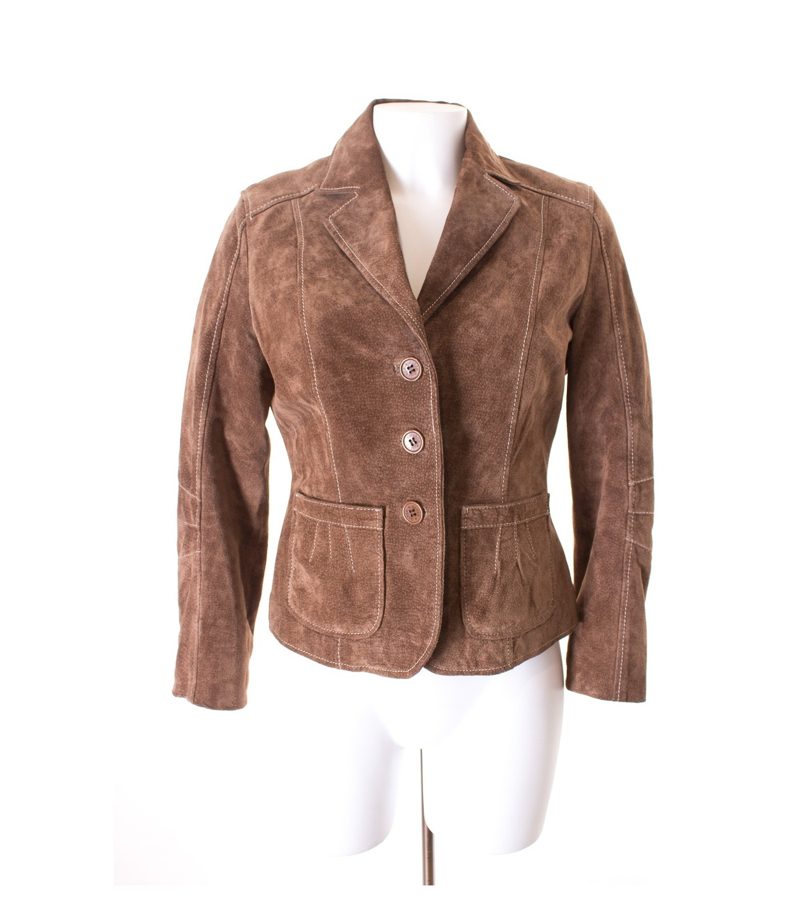 gipsy Damen Lederjacke Gr. M Braun Leder – Foto 1