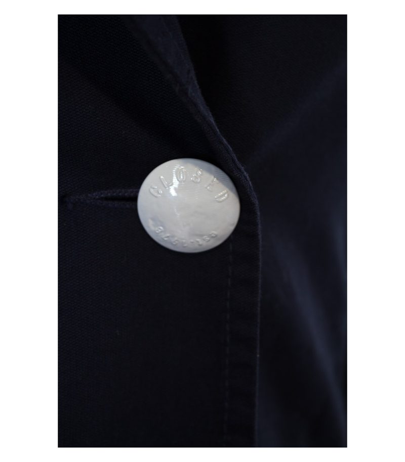 CLOSED Damen Jacke Gr. S Blau Baumwolle – Foto 2