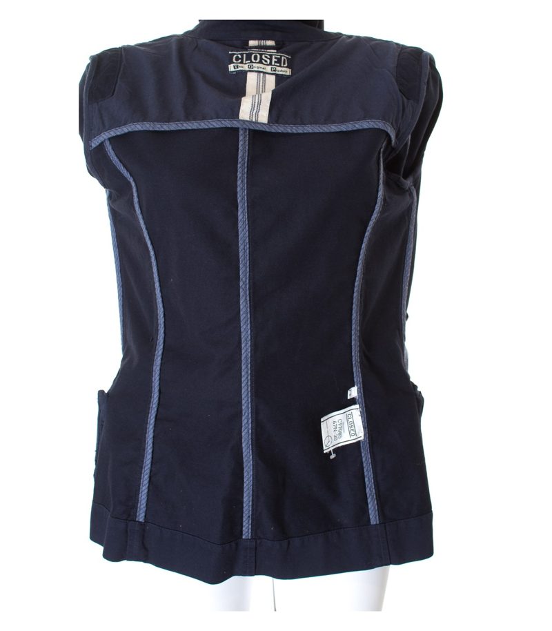 CLOSED Damen Jacke Gr. S Blau Baumwolle – Foto 5