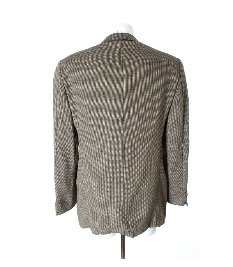 ARMANI COLLEZIONI Herren Sakko Gr. 50 Braun Wolle – Foto 3