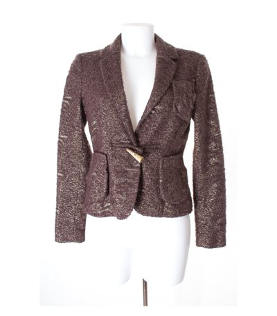 SCHUMACHER Damen Blazer Gr. M Mehrfarbig Wolle