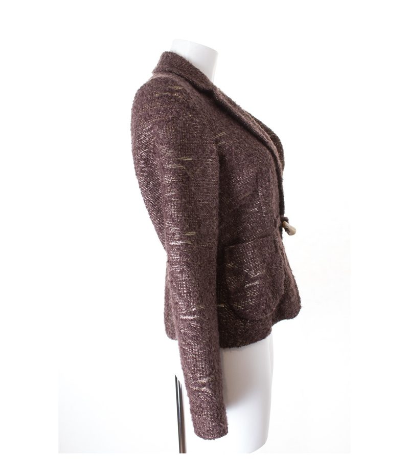 SCHUMACHER Damen Blazer Gr. M Mehrfarbig Wolle – Foto 3
