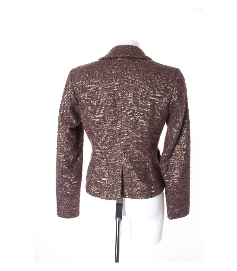 SCHUMACHER Damen Blazer Gr. M Mehrfarbig Wolle – Foto 4