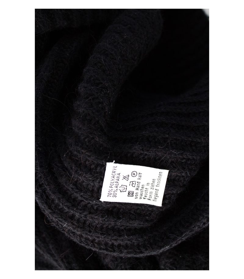 HALLHUBER BASIC Damen Strickjacke Gr. L in Schwarzblau Alpaka – Foto 5