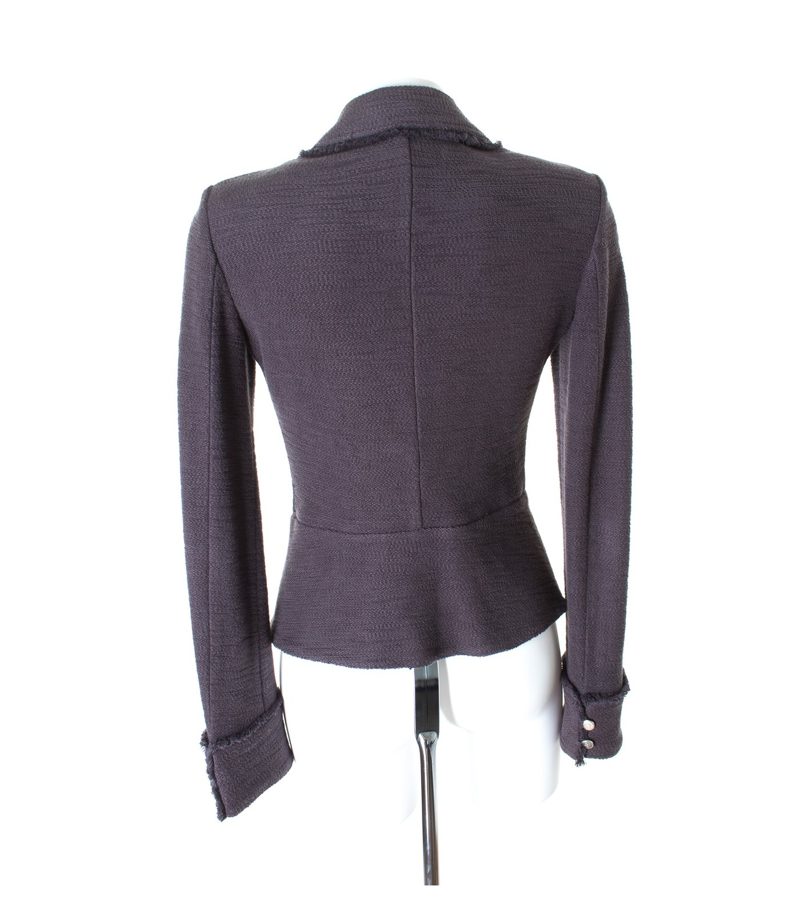 ARMANI Damen JEANS Blazer Gr. IT 42 DE 36 Baumwolle – Foto 3