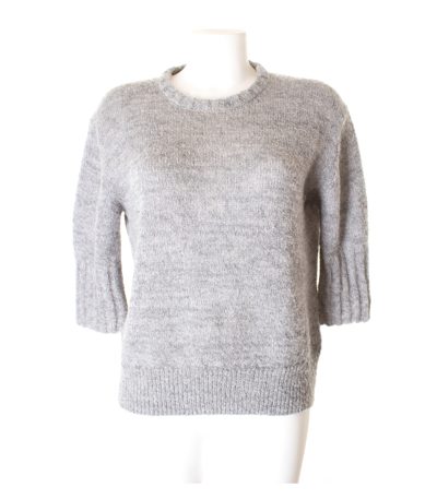 HOPE by Ringstrand Soderberg Damen Pullover Lagenlook Gr. DE 36 Grau Wolle