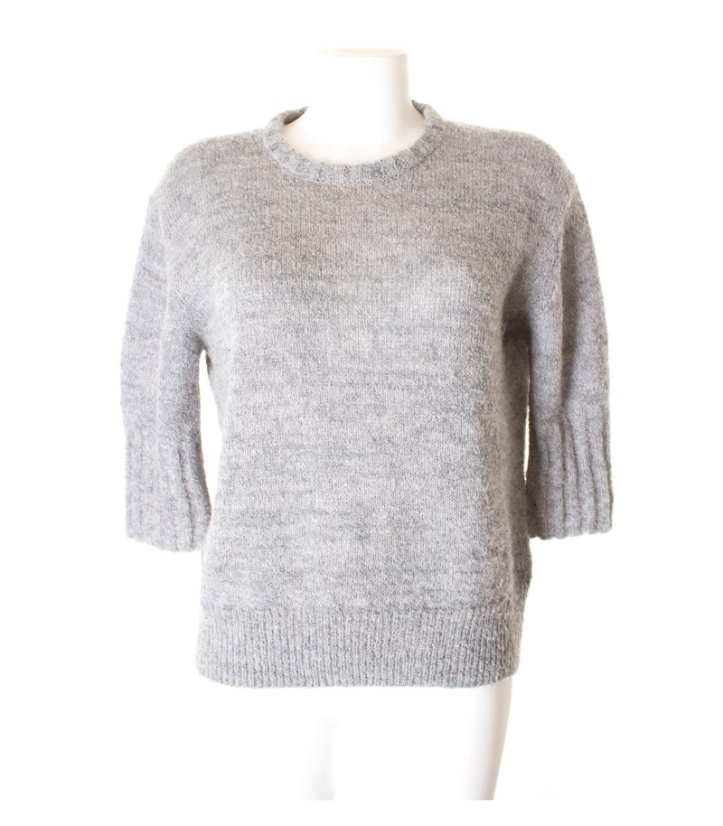 HOPE by Ringstrand Soderberg Damen Pullover Lagenlook Gr. DE 36 Grau Wolle – Foto 1