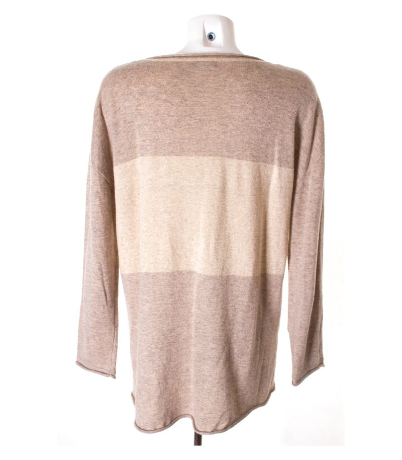 MALVIN Damen Langarmshirt Gr. DE 44 Mehrfarbig Wolle – Foto 3