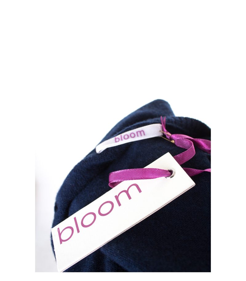 Bloom Damen Weste Strickweste Gr. DE 36 Blau Wolle Kaschmir NEU – Foto 4