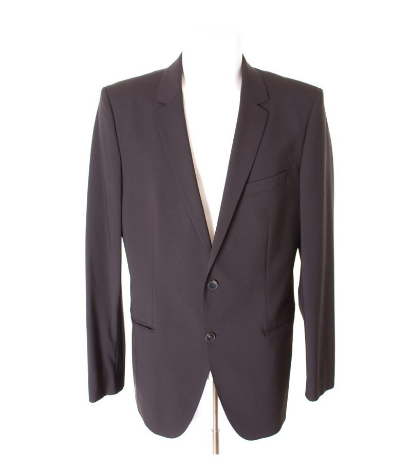 HUGO BOSS Herren Sakko Gr. DE 102 Braun Wolle – Foto 1