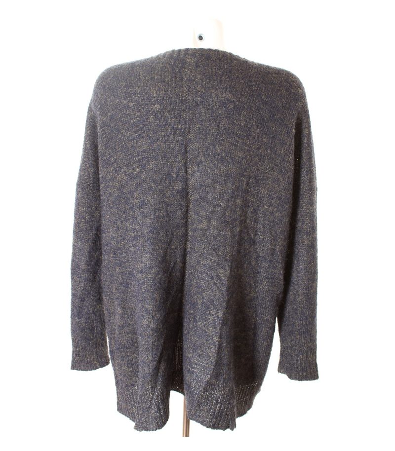 MALVIN Damen Pullover Gr. DE 40/42 Blau Mohair – Foto 3