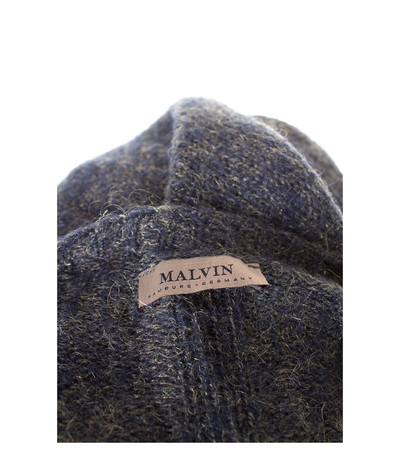 MALVIN Damen Pullover Gr. DE 40/42 Blau Mohair – Foto 4