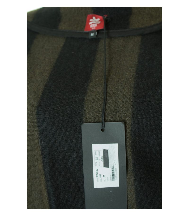 KETCH 1973 Damen Mantel Gr. M Khaki Schwarz Wolle NEU – Foto 6
