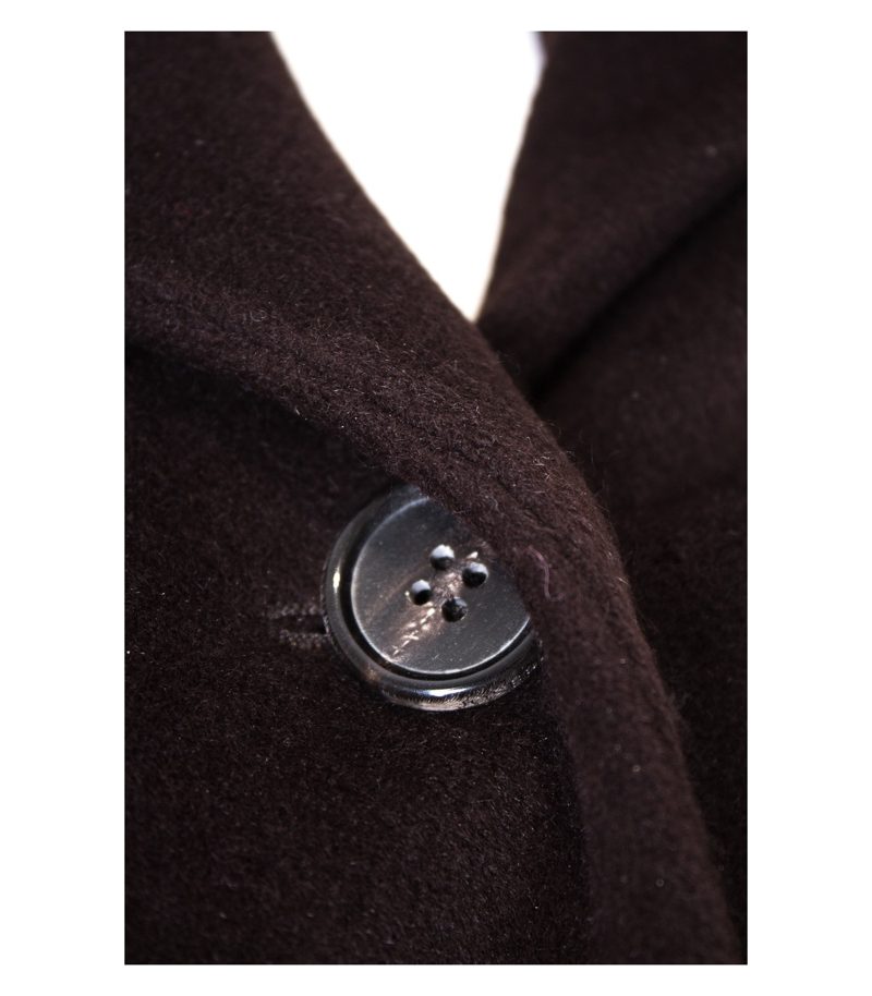 JOSEPH JANARD Damen Jacke Kapuzenjacke Gr. DE 36 Braun Angora – Foto 2