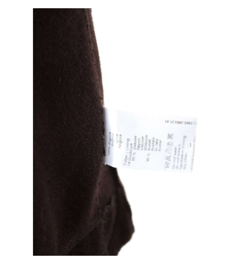 JOSEPH JANARD Damen Jacke Kapuzenjacke Gr. DE 36 Braun Angora – Foto 5