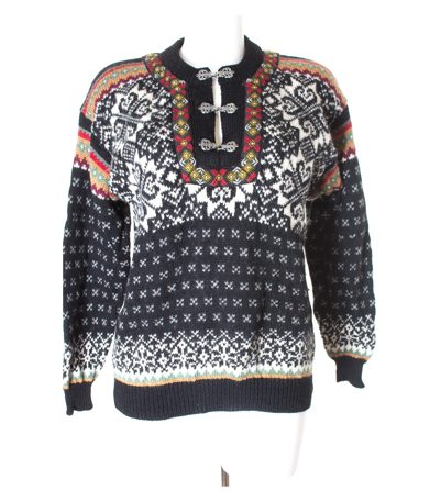 norwear Damen Pullover Lagenlook Gr. S Mehrfarbig Wolle