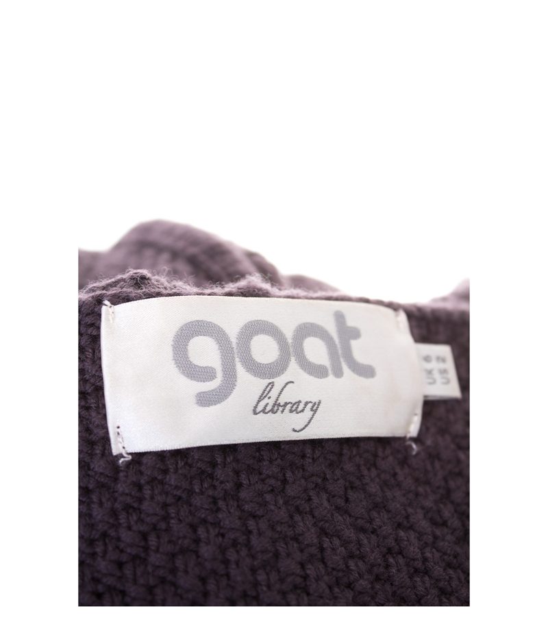 goat library Damen Strickjacke Kapuzenjacke Gr. DE 34 Wolle – Foto 4