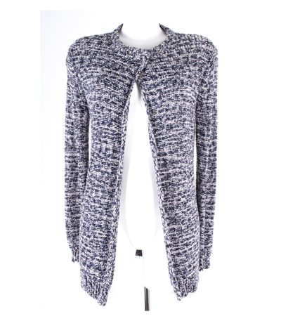 NOA Damen Strickjacke Cardigan Longjacke Gr. S Baumwolle Strick