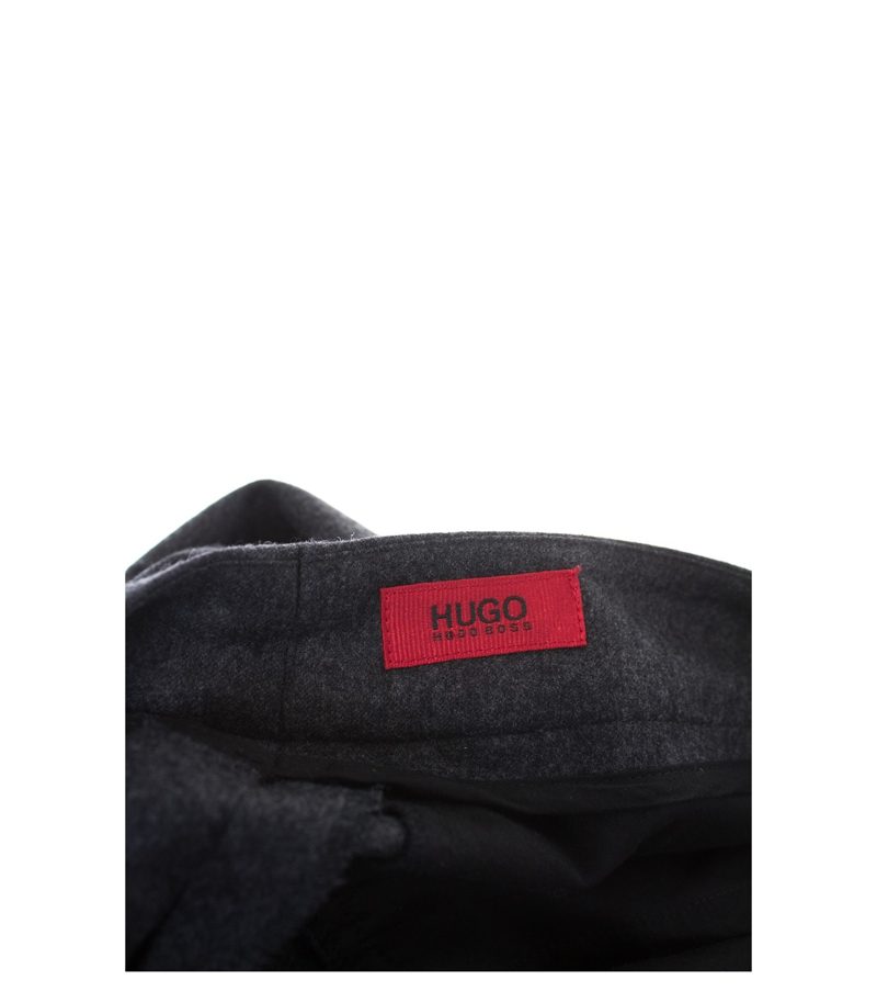 HUGO BOSS Damen Hose Gr. DE 38 Grau Wolle – Foto 4