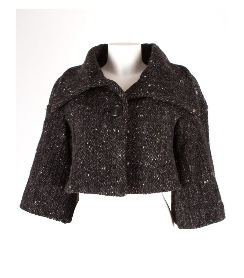 UNITED COLORS OF BENETTON Damen Jacke Kurzjacke Jäckchen Gr. S – Foto 1