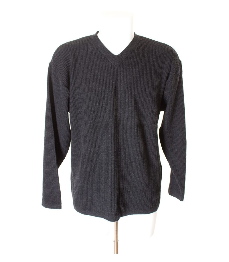 KANDIS & KANDISMANN Herren Pullover Gr. XS Schwarzgrau Wolle – Foto 1