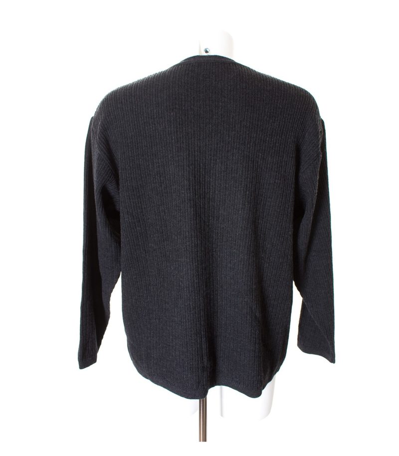KANDIS & KANDISMANN Herren Pullover Gr. XS Schwarzgrau Wolle – Foto 2