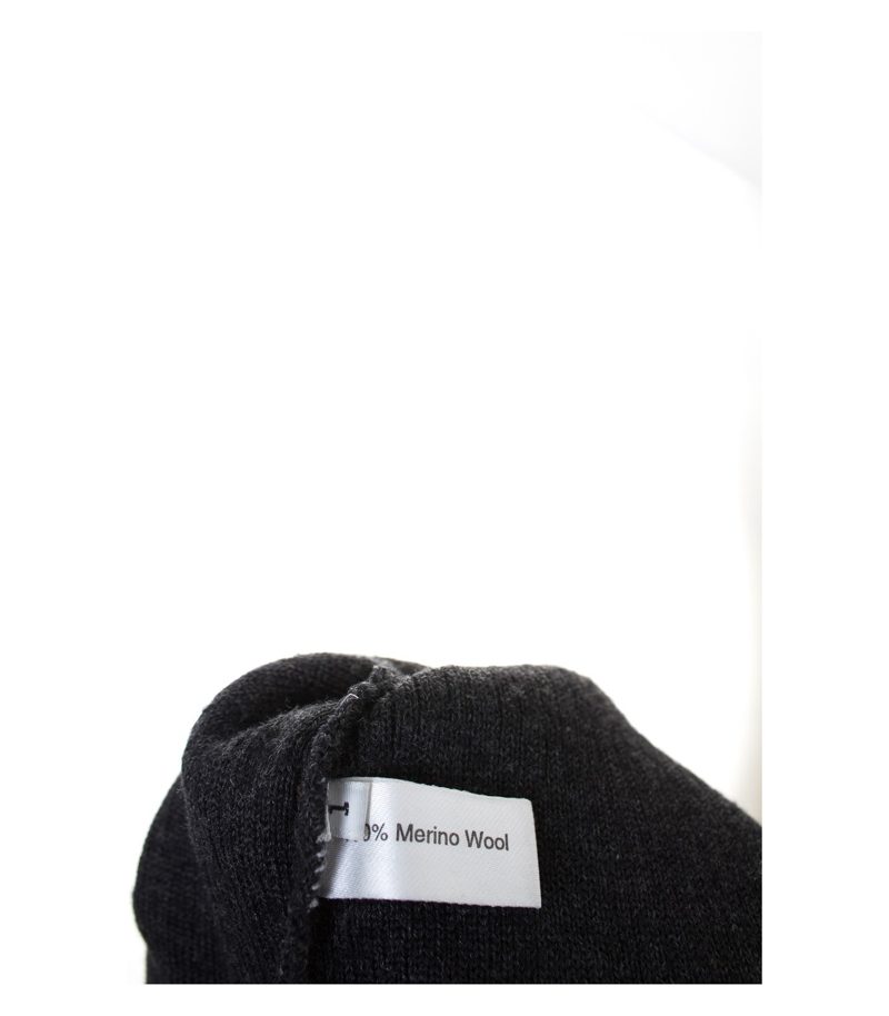 KANDIS & KANDISMANN Herren Pullover Gr. XS Schwarzgrau Wolle – Foto 4