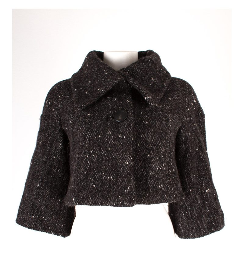 UNITED COLORS OF BENETTON Damen Jacke Kurzjacke Jäckchen Gr. S – Foto 3