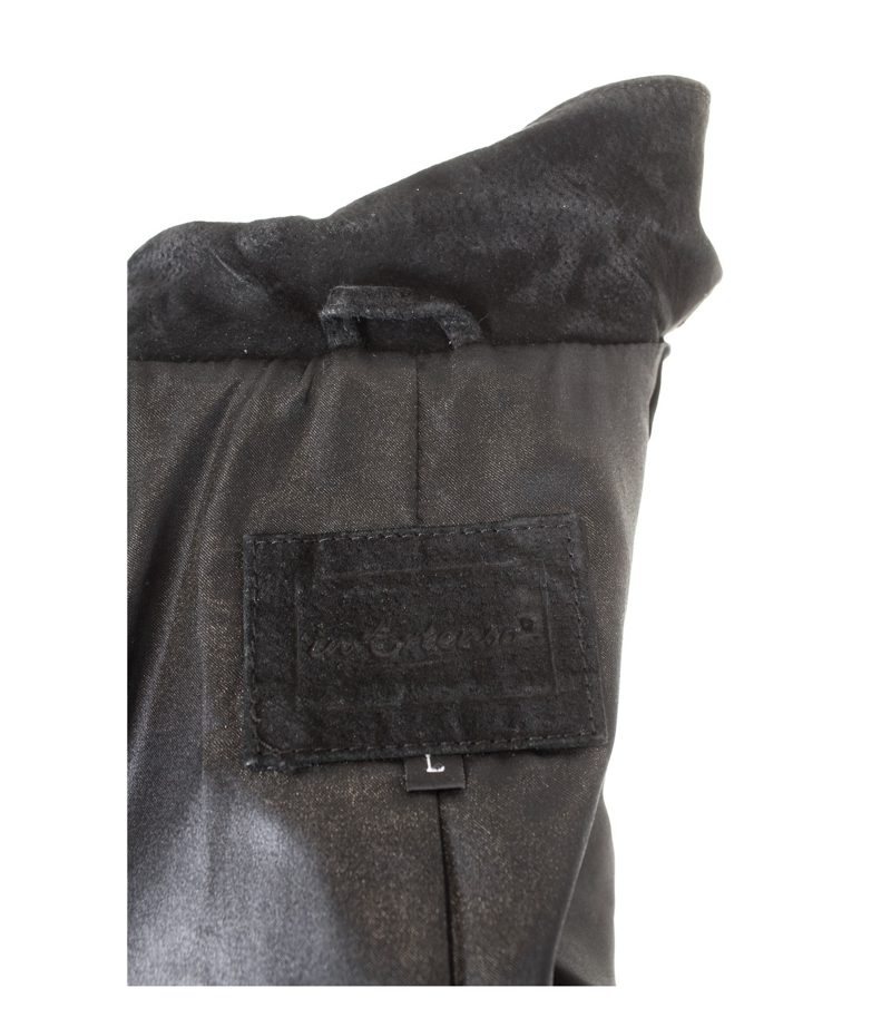 in Extenso Damen Lederjacke Gr. L Schwarz Leder – Foto 3
