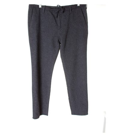 Pence Damen Hose Gr. DE 44 Grau Baumwolle Wolle