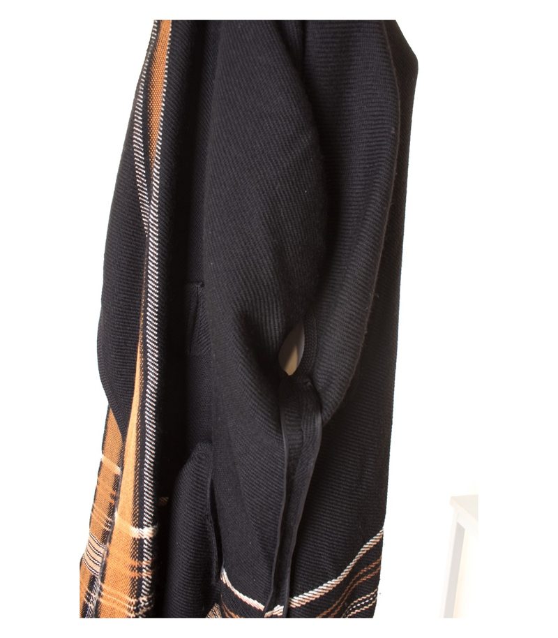 RENA LANGE Damen Weste Lagenlook Strickweste Gr. DE 36 Mehrfarbig Wolle – Foto 5