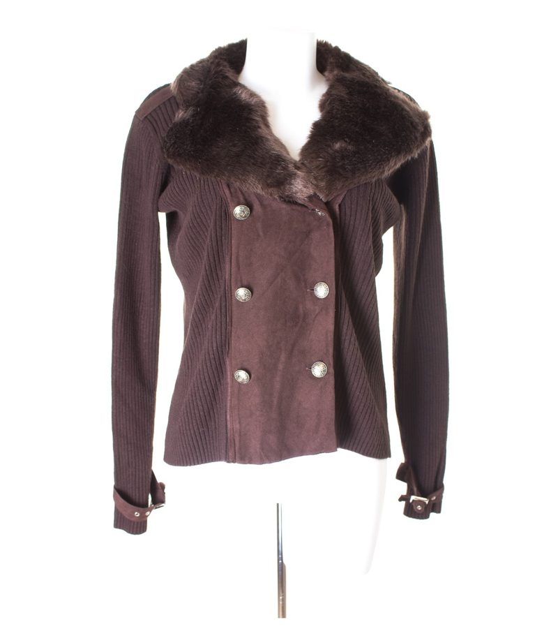 IMAGINI Damen Strickjacke Gr. L Braun – Foto 1