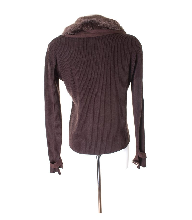 IMAGINI Damen Strickjacke Gr. L Braun – Foto 4