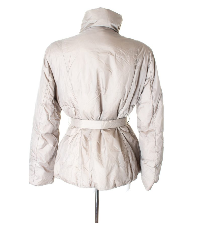 HUGO BOSS Damen Jacke Steppjacke Daunenjacke Down Gr. DE 42 Beigegrau – Foto 2