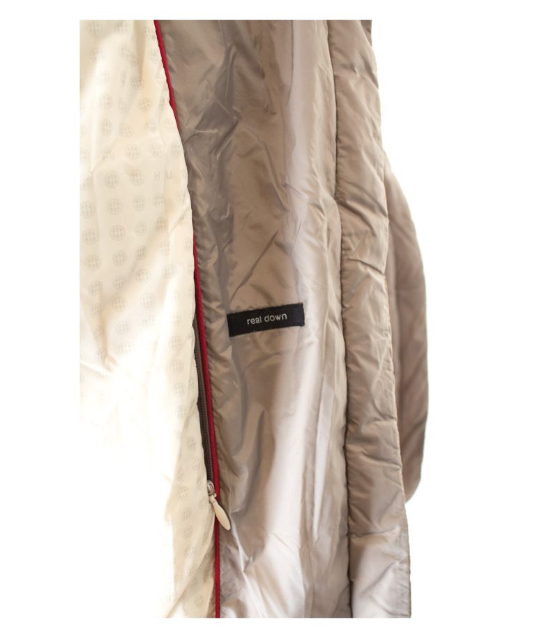 HUGO BOSS Damen Jacke Steppjacke Daunenjacke Down Gr. DE 42 Beigegrau – Foto 5